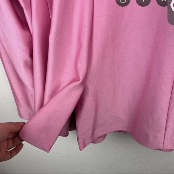 Good American Women's Sculpted Pink Blazer - Picture 7 of 8